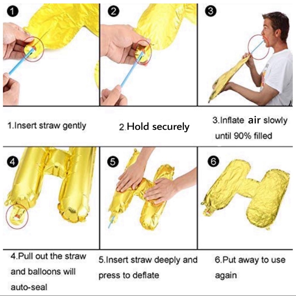 Gold Balloons SHE SAID OKURRR Engagement Ring Kit - Picture 3 of 6